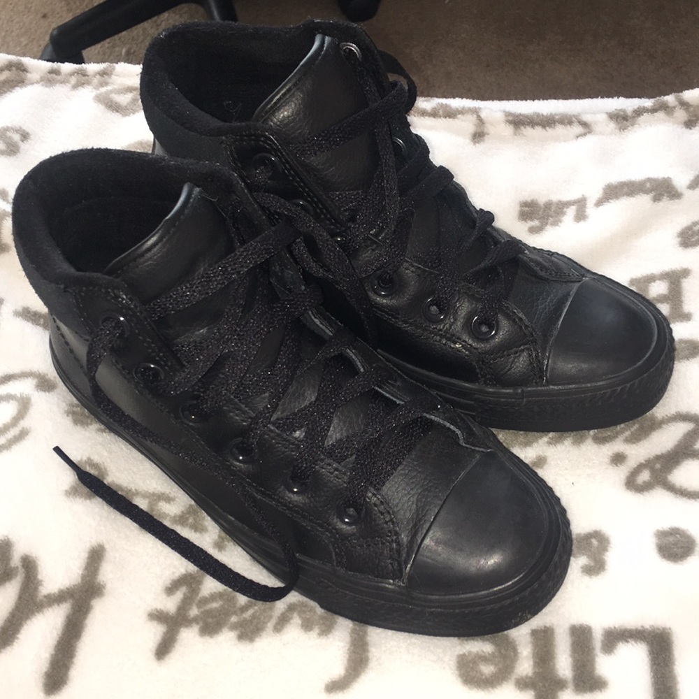 Black Hightop Converse